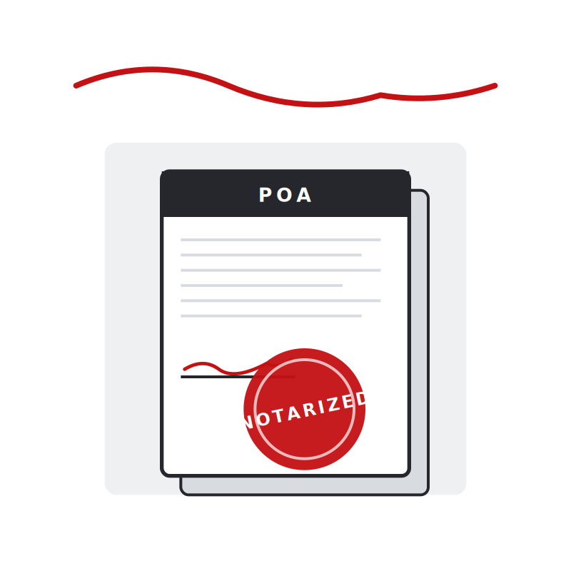 blog article on how to notarize a POA
